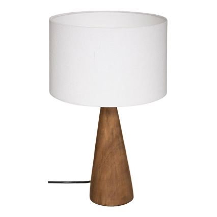 Atmosphera - Candeeiro de mesa AINA 1xE27/25W/230V pinho