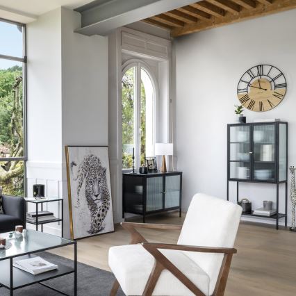 Atmosphera - Candeeiro de mesa AINA 1xE27/25W/230V pinho