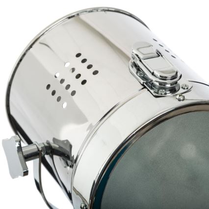 Atmosphera - Candeeiro de mesa EBOR 1xE14/25W/230V pinho/cromado brilhante