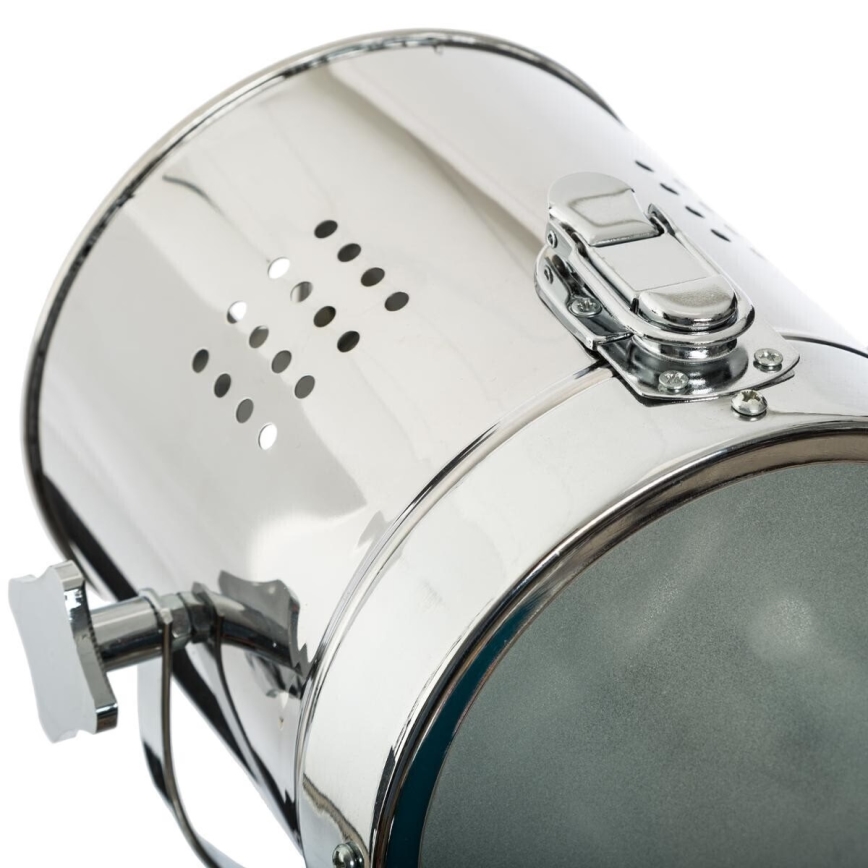 Atmosphera - Candeeiro de mesa EBOR 1xE14/25W/230V pinho/cromado brilhante