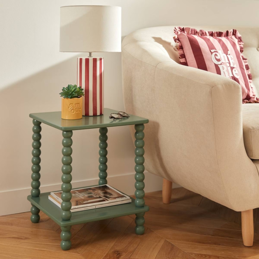 Atmosphera - Candeeiro de mesa FRIDA 1xE14/60W/230V vermelho