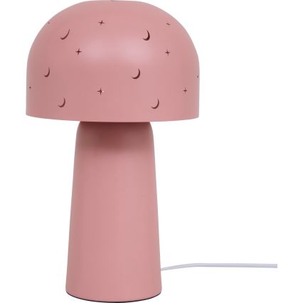 Atmosphera - Candeeiro de mesa infantil STARRY MUSHROOM 1xE14/25W/230V rosa