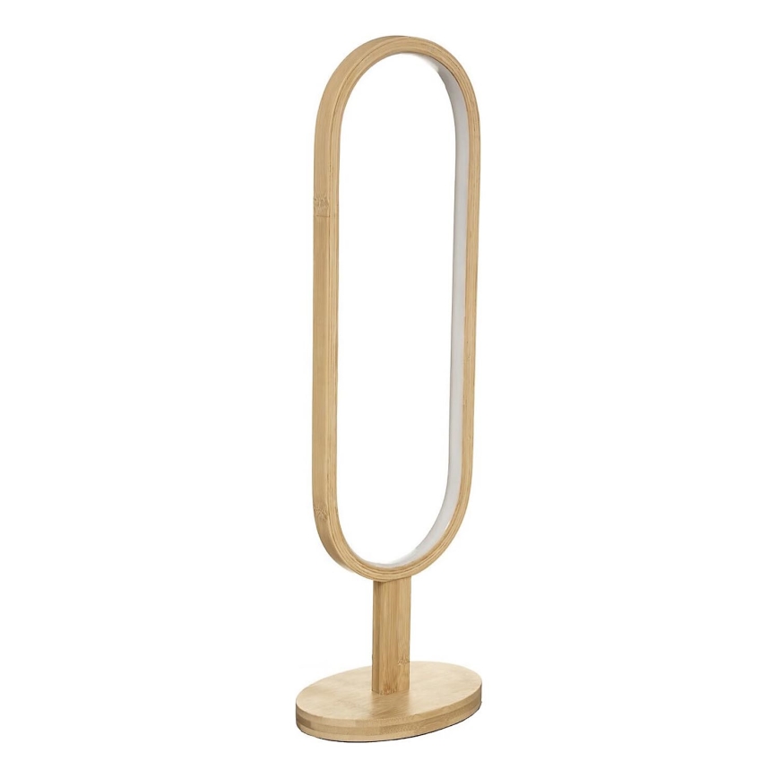 Atmosphera - Candeeiro de mesa LED FINN LED/3W/230V bambu