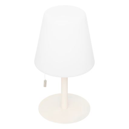 Atmosphera - Candeeiro de mesa LED RGBW para exterior ZACK LED/3,7V 1200 mAh IP44 bege