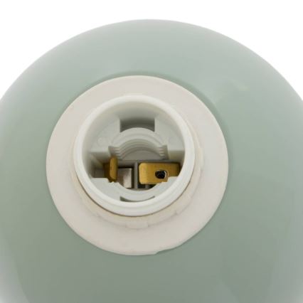 Atmosphera - Candeeiro de mesa LITO 1xE14/6W/230V verde menta