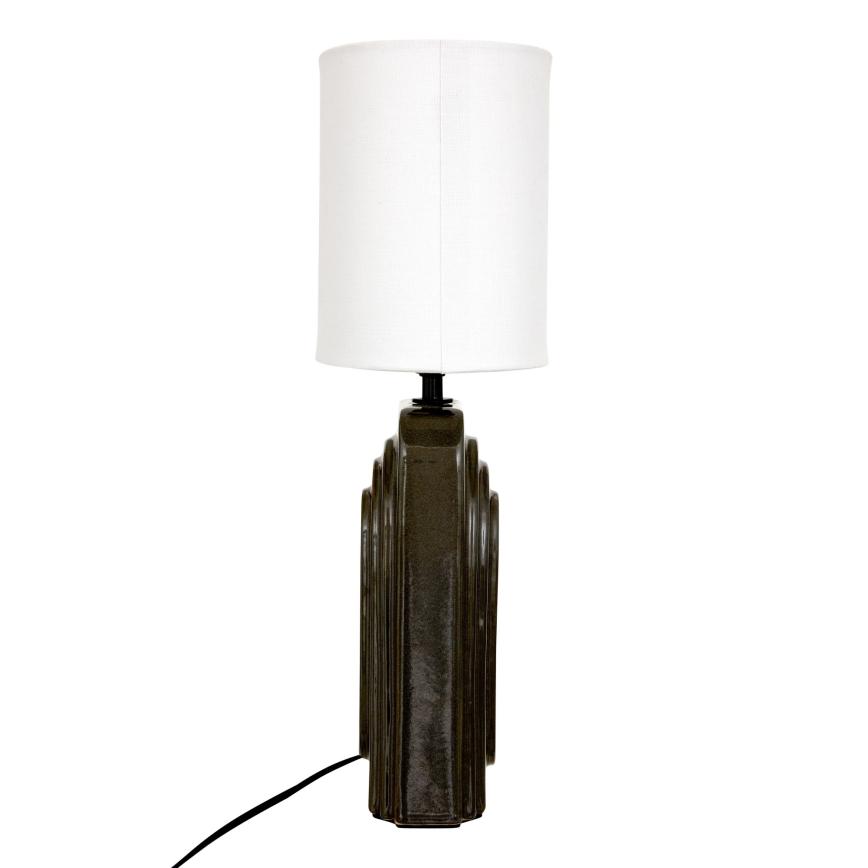 Atmosphera - Candeeiro de mesa MONIA 1xE14/60W/230V preto/branco