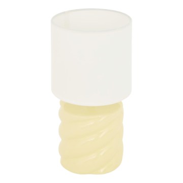 Atmosphera - Candeeiro de mesa NOLY 1xE14/40W/230V amarelo