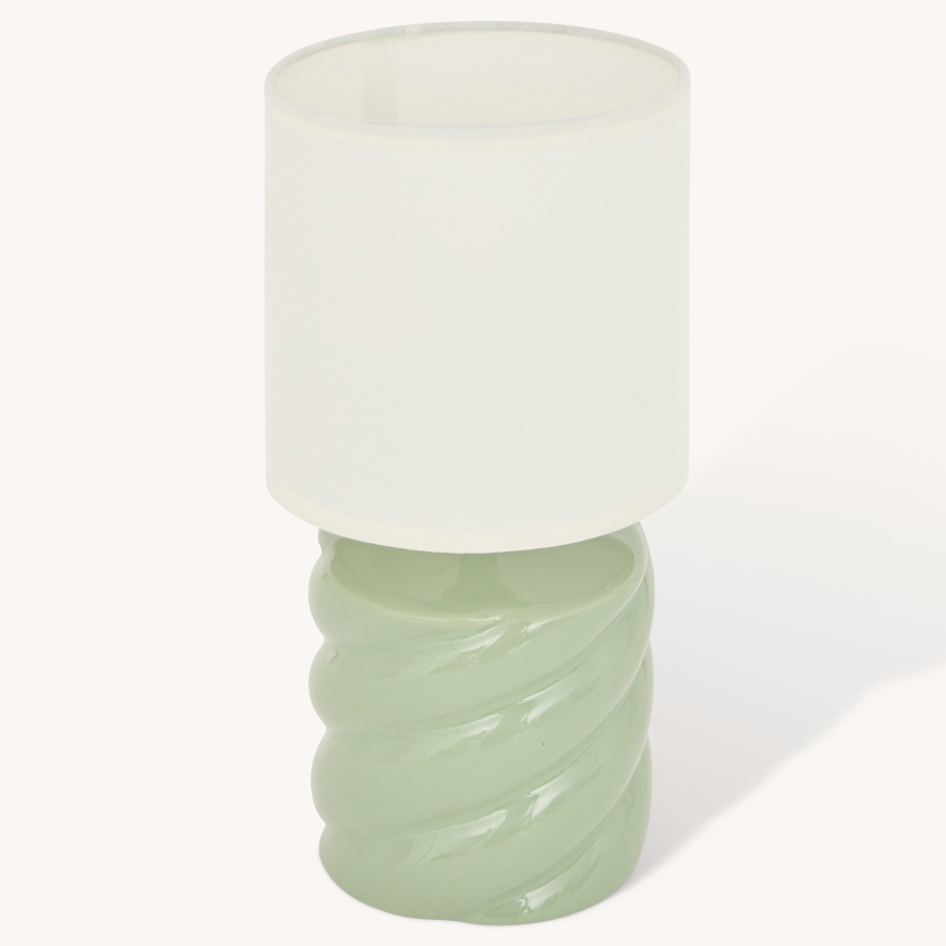 Atmosphera - Candeeiro de mesa NOLY 1xE14/40W/230V verde