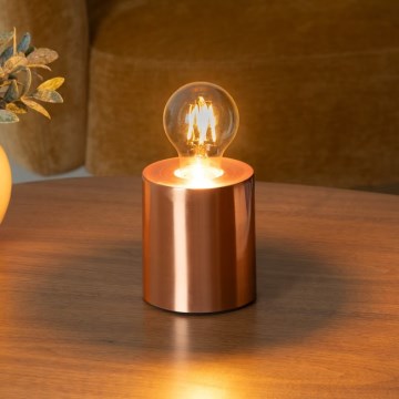 Atmosphera - Candeeiro de mesa SABA 1xE27/40W/230V cobre