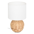 Atmosphera - Candeeiro de mesa SAND 1xE14/25W/230V jacinto