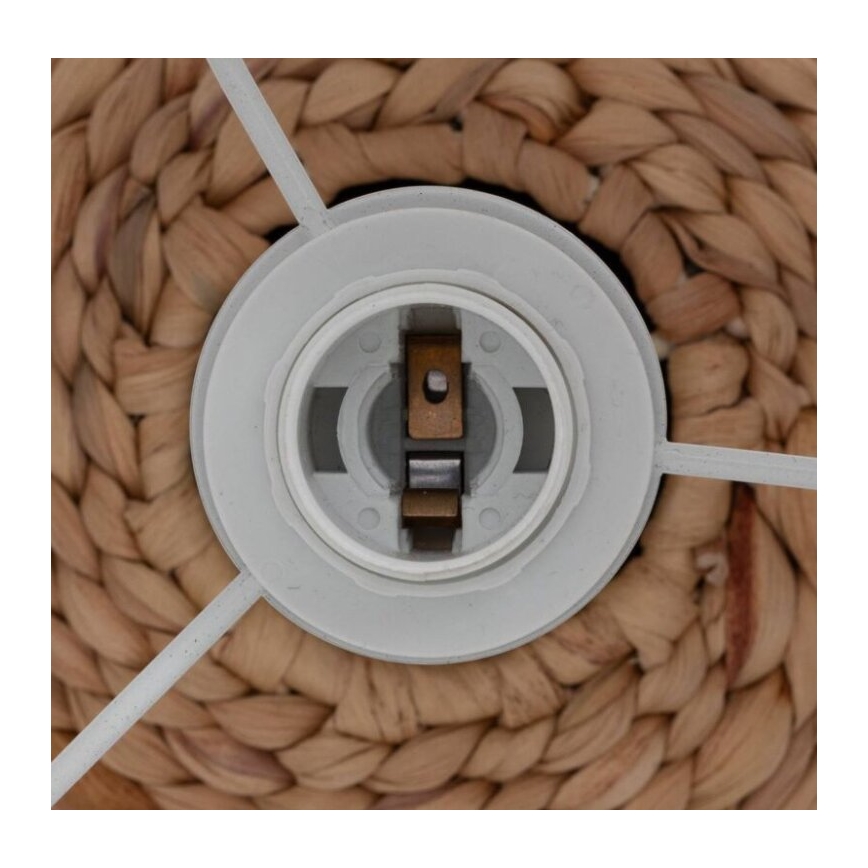 Atmosphera - Candeeiro de mesa SAND 1xE27/25W/230V hyacint