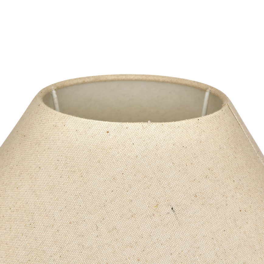 Atmosphera - Candeeiro de mesa SEIYA 1xE27/60W/230V castanho/bege