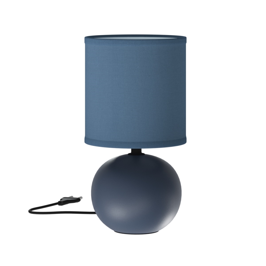 Atmosphera - Candeeiro de mesa TIMÉO 1xE14/60W/230V azul escuro