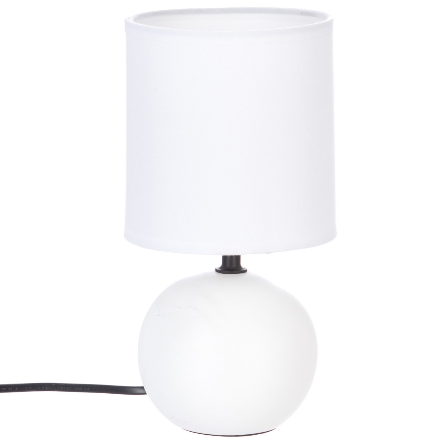 Atmosphera - Candeeiro de mesa TIMÉO 1xE14/60W/230V branco mate