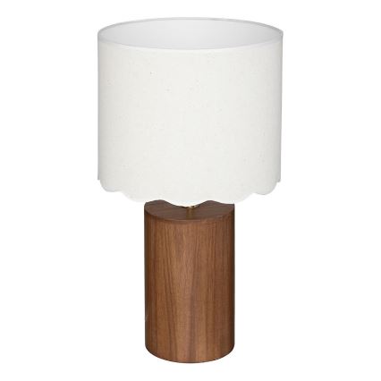 Atmosphera - Candeeiro de mesa VANIA 1xE27/40W/230V pinho