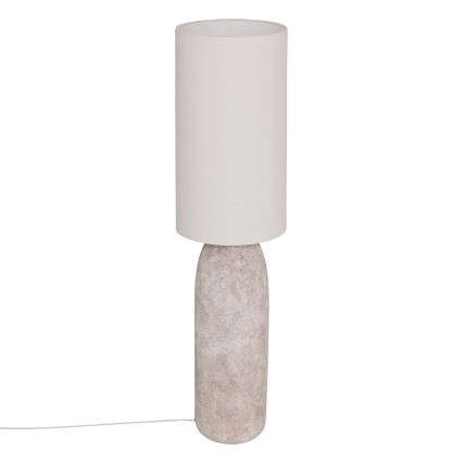 Atmosphera - Candeeiro de pé KEYAH 1xE27/40W/230V 111 cm cinzento