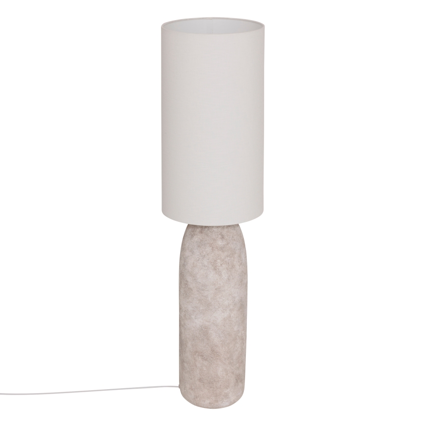 Atmosphera - Candeeiro de pé KEYAH 1xE27/40W/230V 111 cm cinzento