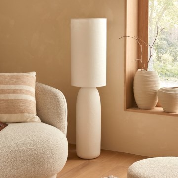 Atmosphera - Candeeiro de pé KEYAH 1xE27/40W/230V branco