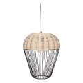 Atmosphera - Candeeiro suspenso ANEA 1xE27/40W/230V vime