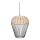 Atmosphera - Candeeiro suspenso ANEA 1xE27/40W/230V vime