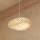 Atmosphera - Candeeiro suspenso BEDDY 1xE27/40W/230V bambu