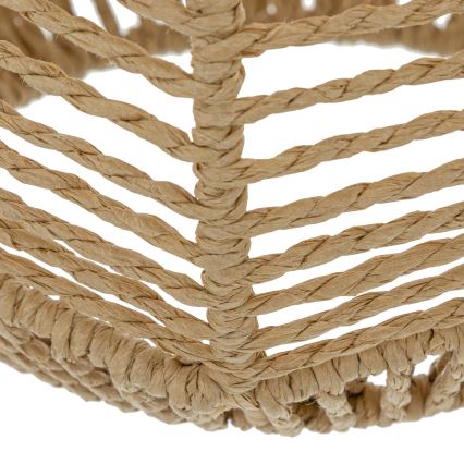 Atmosphera - Candeeiro suspenso CAREN 1xE27/40W/230V juta