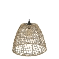 Atmosphera - Candeeiro suspenso JADA 1xE27/40W/230V vime