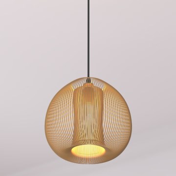 Atmosphera - Candeeiro suspenso NODA 1xE27/40W/230V cobre