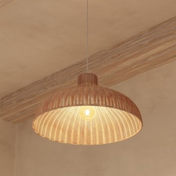 Atmosphera - Candeeiro suspenso ORI 1xE27/40W/230V vime