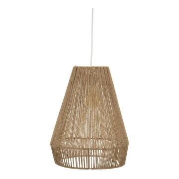 Atmosphera - Candeeiro suspenso PALM 1xE27/40W/230V juta