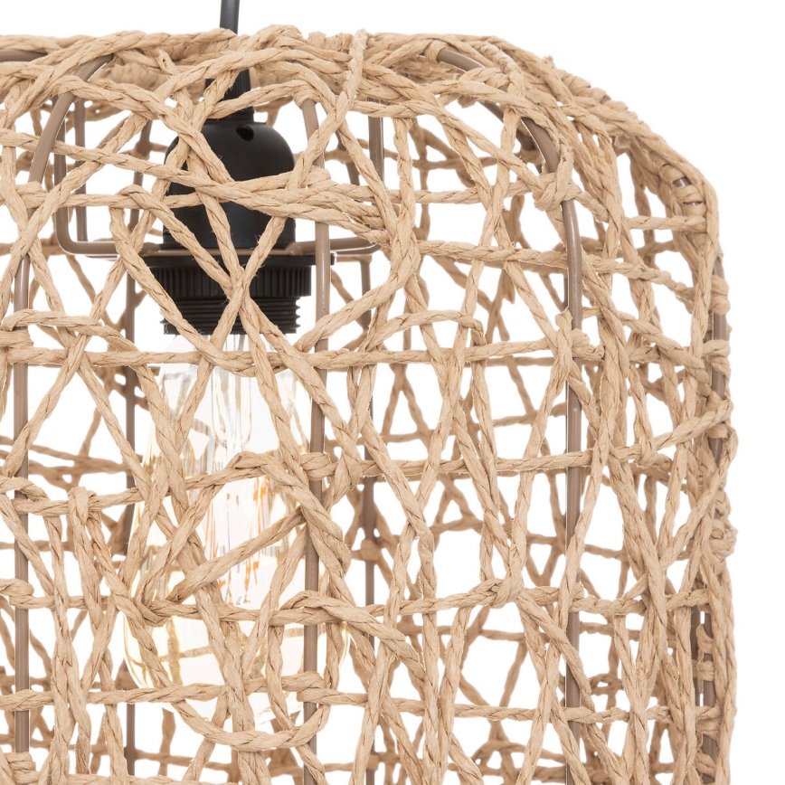 Atmosphera - Candeeiro suspenso RAAHE 1xE27/40W/230V juta