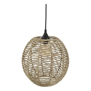 Atmosphera - Candeeiro suspenso RANA 1xE27/40W/230V vime