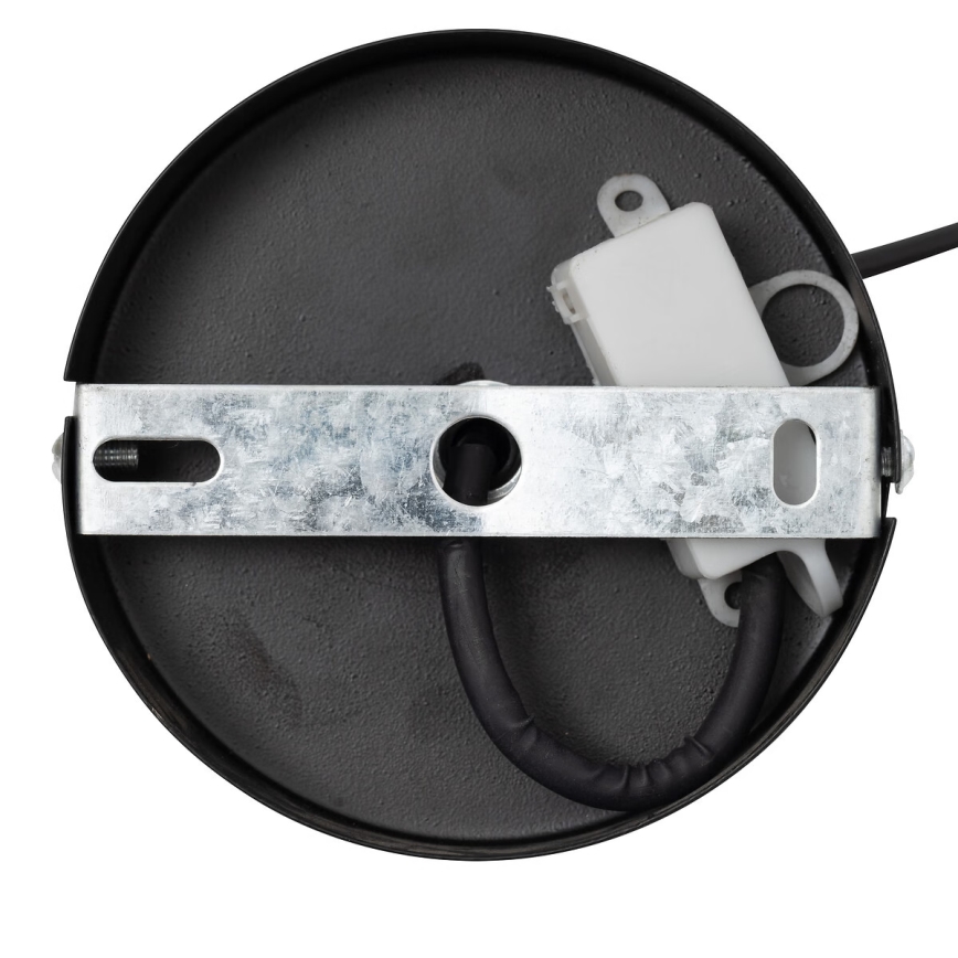 Atmosphera - Candeeiro suspenso SAVIO 1xE27/40W/230V preto