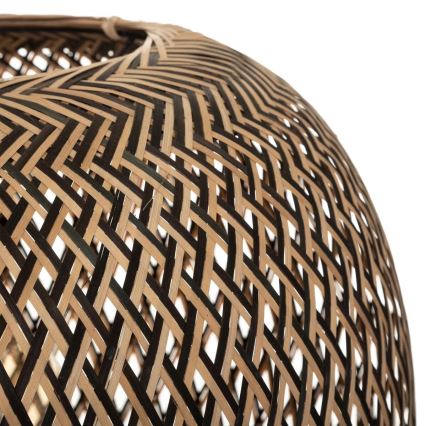 Atmosphera - Candeeiro suspenso SINAI 1xE27/40W/230V bambu