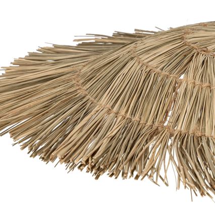 Atmosphera - Candeeiro suspenso YONI 1xE27/40W/230V sláma