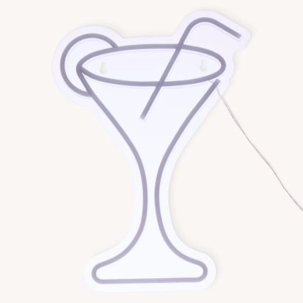 Atmosphera - Decoração de parede em neon LED COCTAIL LED/5V