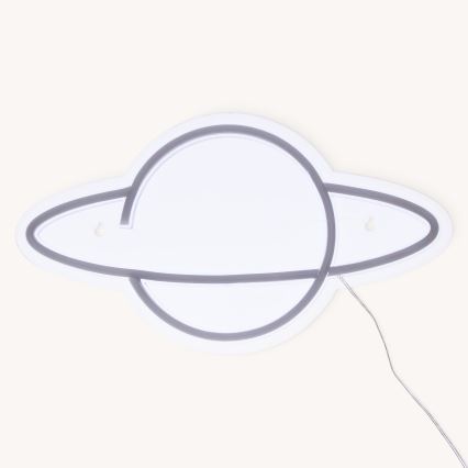 Atmosphera - Decoração de parede em néon LED PLANET LED/5V