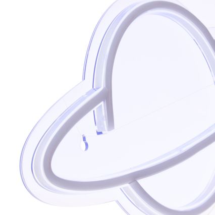 Atmosphera - Decoração de parede em néon LED PLANET LED/5V