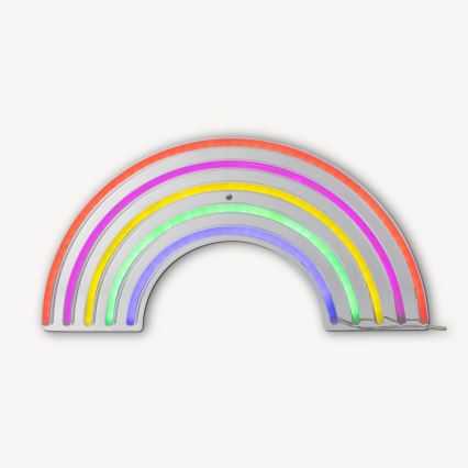 Atmosphera - Decoração de Parede LED em Estilo Néon RAINBOW LED/5V