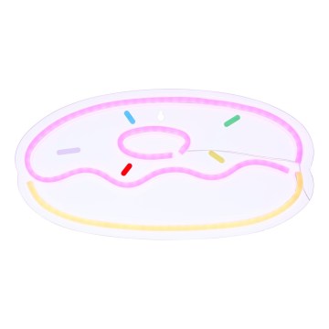 Atmosphera - Decoração de Parede Neon DONUT LED/5V