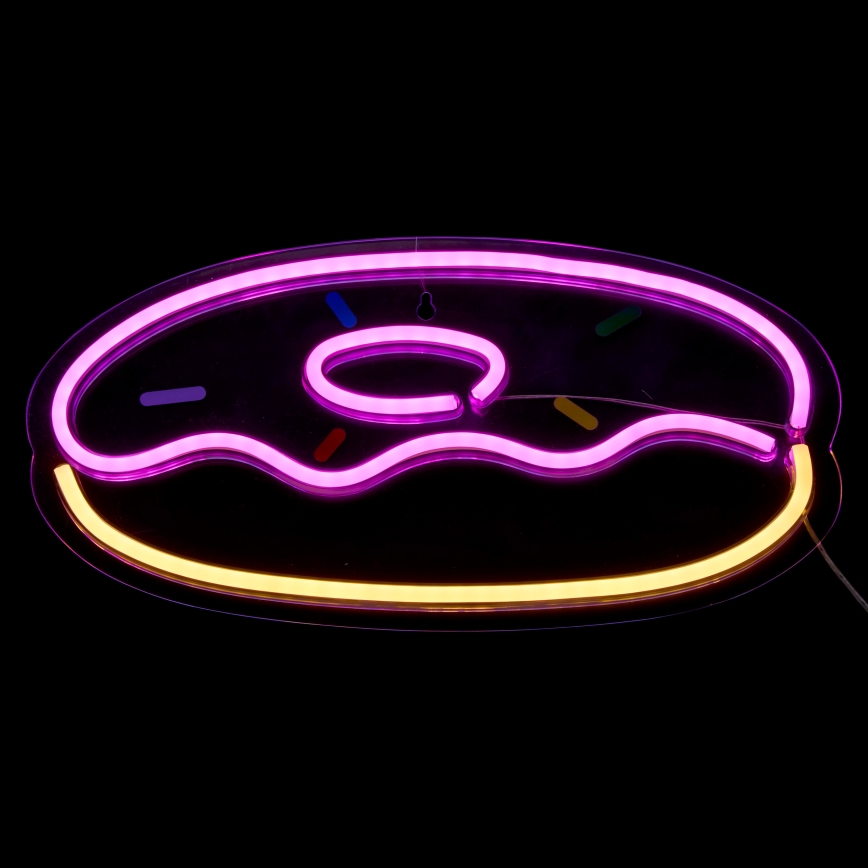 Atmosphera - Decoração de Parede Neon DONUT LED/5V