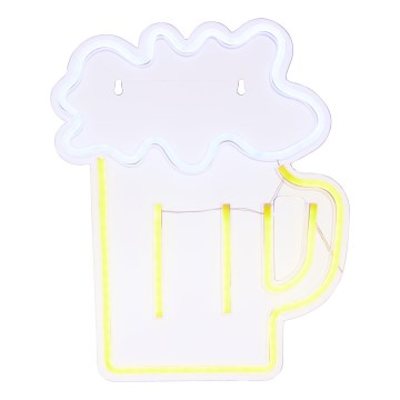 Atmosphera - decoração de parede neon LED BEER LED/5V