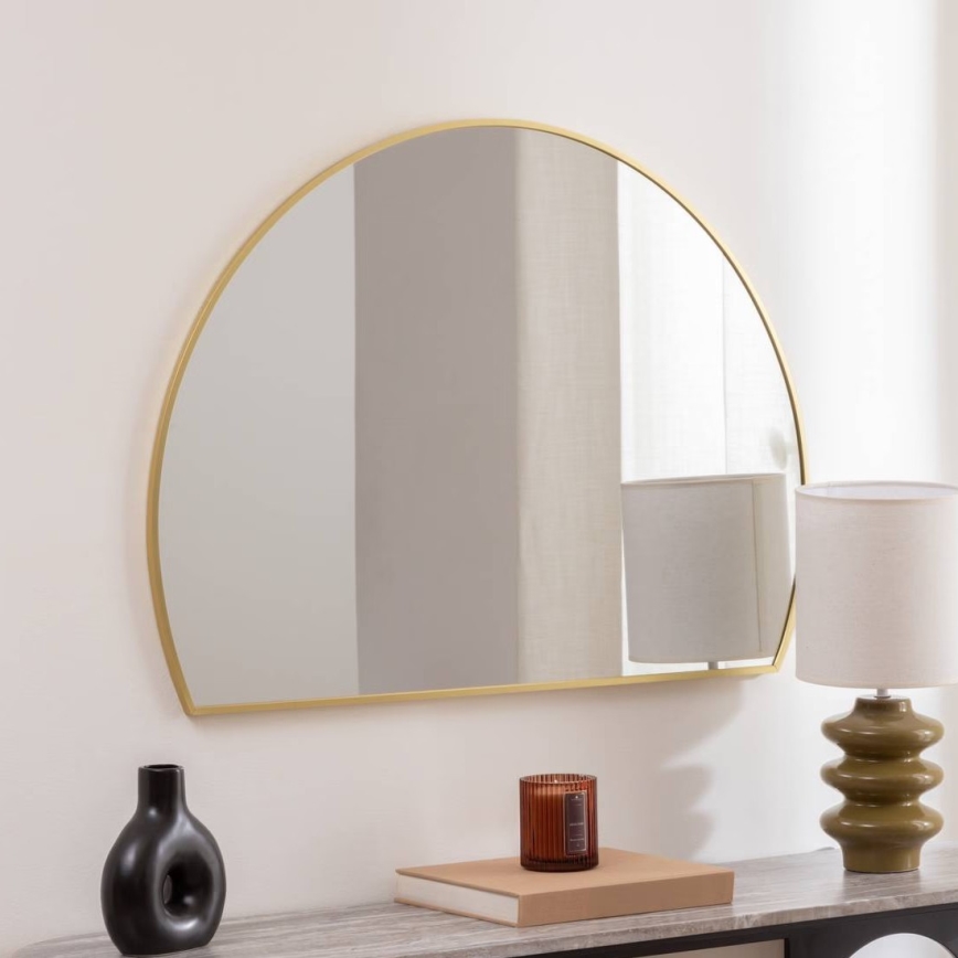 Atmosphera - Espelho de parede ALICE 65x90 cm dourado