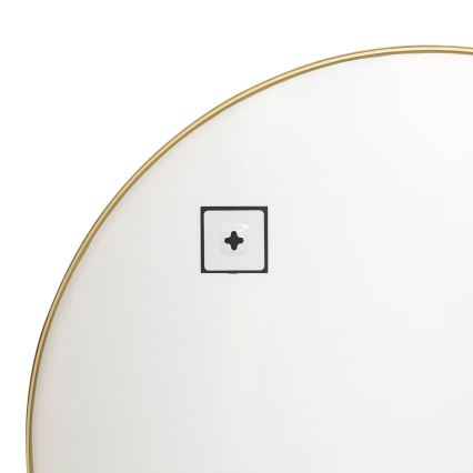Atmosphera - Espelho de parede ALICE 65x90 cm dourado