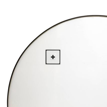 Atmosphera - Espelho de parede ALICE 65x90 cm preto