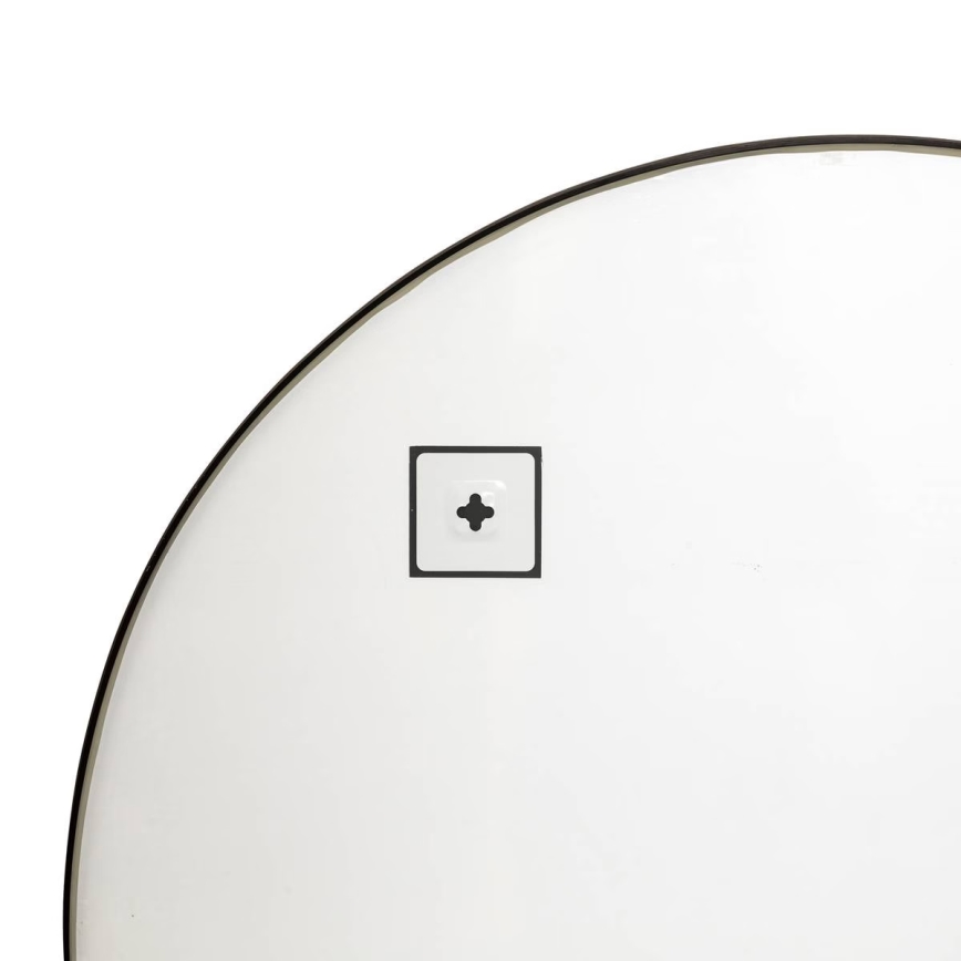 Atmosphera - Espelho de parede ALICE 65x90 cm preto