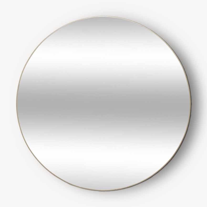 Atmosphera - Espelho de parede ALICE diâmetro 110 cm dourado