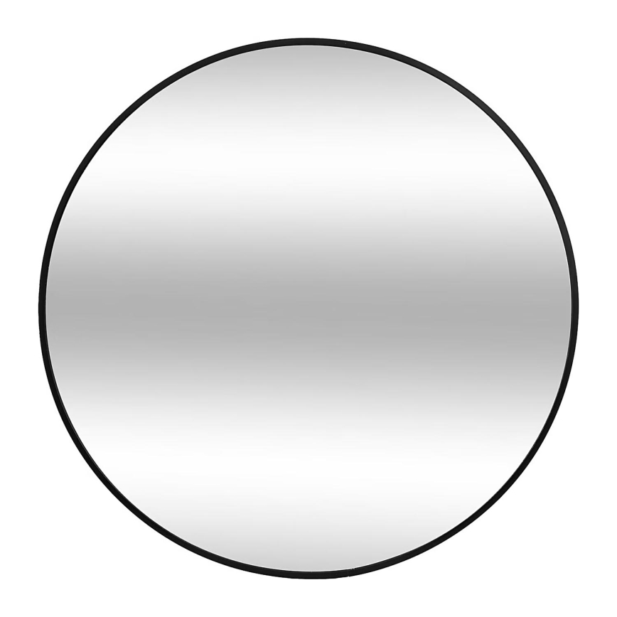 Atmosphera - Espelho de parede ALICE diâmetro 70 cm preto