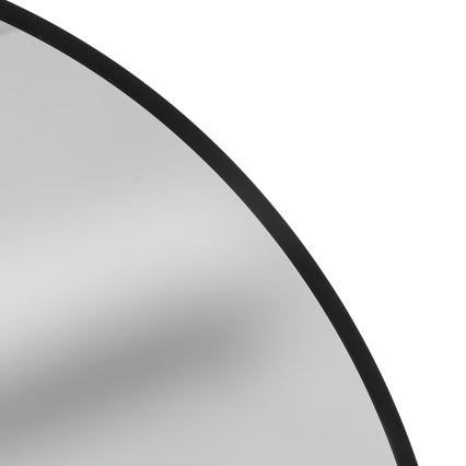 Atmosphera - Espelho de parede ALICE diâmetro 70 cm preto
