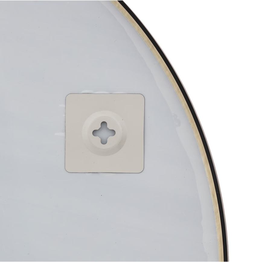 Atmosphera - Espelho de parede ALICE diâmetro 70 cm preto